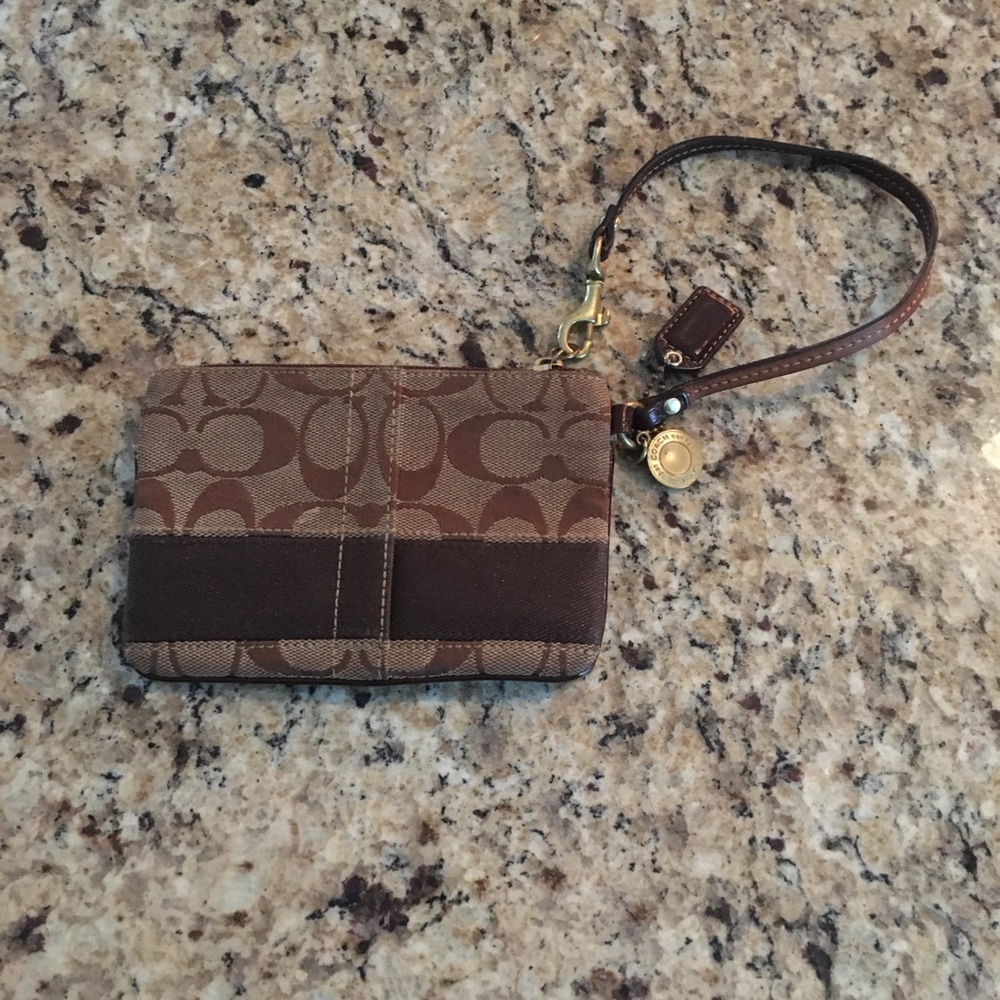 Coach wristlet